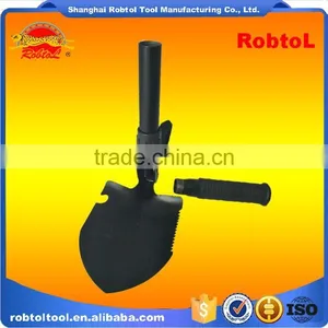 Folding Shovel Spade Military Army Multi Function Outdoor Survival Camping Portable Utility Garden Tool thumbnail-2
