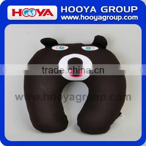 Spandex Black Bear U-shaped Pillows With Printing thumbnail-1
