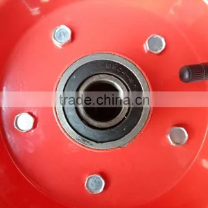 High Quality Rubber Wheel 4.00-6 With Carbon Steel Bearing thumbnail-3