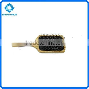 Wooden Handle Hair Brush Steel Needle Brush thumbnail-1