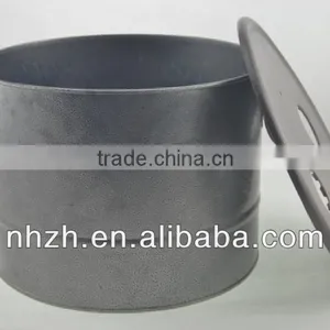 Frizzling Silver Coal Hod,trash Bin,garbage Bin thumbnail-1