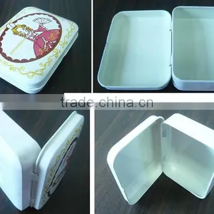 Rectangular Mint Tin Case With Hinges thumbnail-1