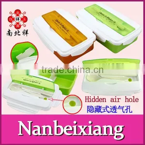 Food Grade Kids Plastic Bento Lunch Box With Lock thumbnail-1