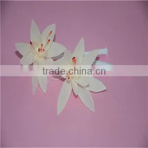 Decorative Handmade White Sola Wood Flower/ Diffuser Flower thumbnail-1