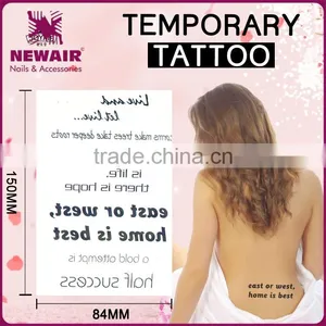Body Scar Tattoo Temporary Stickers For Cos Play Partys Family Tattoo Stickers Fake Tattoo thumbnail-1