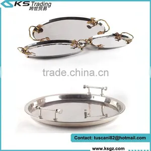 Art Style Stainless Steel Fruit Plate thumbnail-1