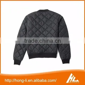 Fashion Nylon Men Casual High Quality Zipper Pockets Plain Bomber Jacket thumbnail-4