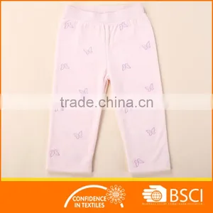 Fancy Butterfly Applique Nice Velour Child Clothing Sets thumbnail-6