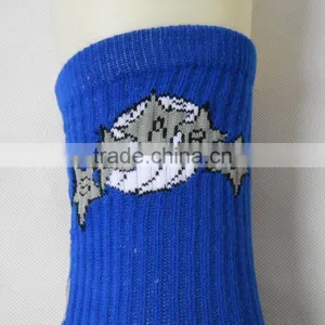 Breathable Sports Running Socks , Jacquard Sports Socks thumbnail-3