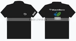 Customize Logo t Shirt, Back Color T-shirt,100% Cotton, Silk Green Printing thumbnail-1
