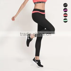 New Design Women Gym Running Pants/bra Fitness Yoga Sportwear Suit thumbnail-5