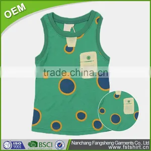 Wholesale Designer Inspired Quilted Cotton Monogrammed Herringbone Vest thumbnail-1
