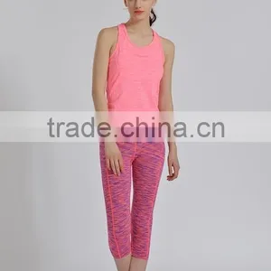 Elastic Breathable Gym Fitness Women's Yoga Shirts Sports Ladies Vest thumbnail-5