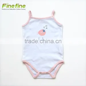 Design Smocked Baby Clothes Plain Cotton Baby Romper thumbnail-2