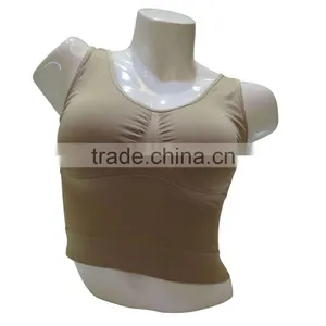 Seamless Underwear Tube Top Nude Wire Free Ladies Lingerie Sexy Women's Underwear Bra thumbnail-1
