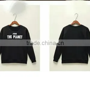 Women Simple Fashion Sweatshirt With Letter Printed thumbnail-1