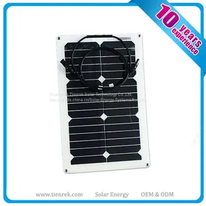 Sunpower 20Вт 12В гибкий солнечный панель для комплектов для лодок thumbnail-1