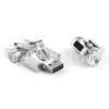 Pad Print Logo Novelty USB Flash Drives Metal Racing Car 256MB / 512MB / 1GB thumbnail-1