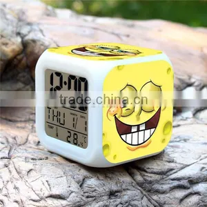 SpongeBob Digital LED Alarm Clock,SpongeBob Table Clock,Desk Alarm Clock thumbnail-4
