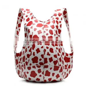 WomenTravel Casual Shoulder Leather Motorcycle Bag PU School Backpack Men College Bag Backpack thumbnail-5