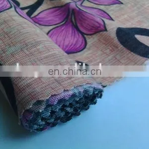 Winfar Print Knit 30s Rayon Slub Polyester Viscose Fabric For Garment thumbnail-4