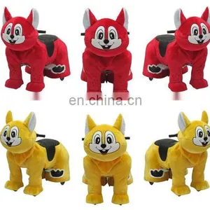 HI Red Short Eared Rabbit Power Wheels Ride on Furry Animal Safari Animal Ride thumbnail-1