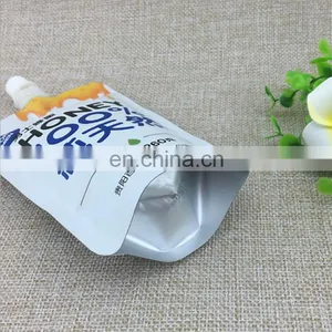 Reusable Food Grade Reusable Aluminum Foil Honey Packaging Spout Pouch For Man thumbnail-3