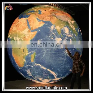 Best Quality Wholesale Inflatable Light Globe Advertising Light Ball Solar Planet thumbnail-2