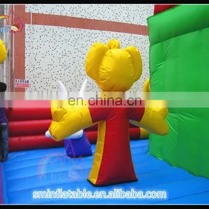 2016manufacturer Sell Like Hot Cakes Inflatable Desk Bed Combonation Inflatable Combonation Slide Jump Bed Inflatable Combinatio thumbnail-4