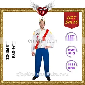 Male Festival Cosplay Costume Gold Prince Costumes for Christmas thumbnail-1