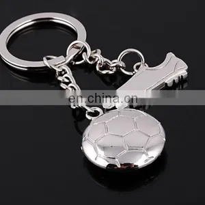 Promotion Custom Metal Football Keychain With Sneaker thumbnail-1