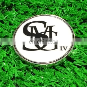 Enamel Magnetic Custom Golf Poker Chip Ball Marker With Company Logo thumbnail-1