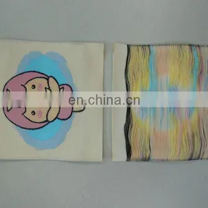 Fashionable Straight Cut Woven Label for Clothing thumbnail-1