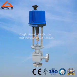 Electric High Pressure Angle Type Forged Control Valve (GZDLS) thumbnail-1
