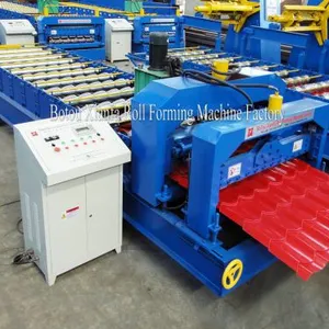 Color Steel Sheet Standard Roof Glazed Tile Forming Machine thumbnail-2
