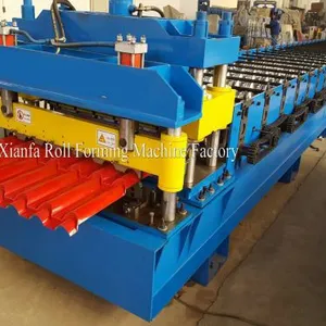 High Quality Glazed Roofing Sheet Roll Forming Machine thumbnail-2