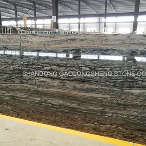 Grey Wave Marble,Zebra Stripe Marble,Grey Wooden Marble,blue Bamboo,Grey Straight Marble, Grey Wave Marble Slabs & Blocks thumbnail-2