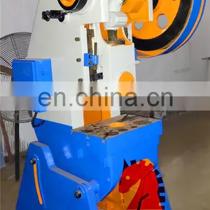J21 J23 Adjustable and Deep Throat Automatic Mechanical Power Press 16 25 40 63 80 Ton Punching Machine Price Puncher for Sale thumbnail-4