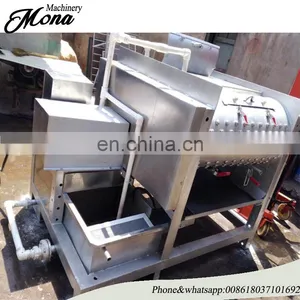 Automatic Stainless Steel Sheep Head Unhair Machine/sheep Feet and Head Unhairing Machine for Sale thumbnail-4