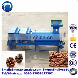 Pine Nut Threshing Machine Sunflower Seed Sheller Machine Pine Cone Sheller and Dust Removing Machine thumbnail-2