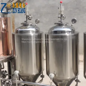 3BBL 5BBL 6BBL Pub Restaurant Brewery Beer Brewing Equipment Beer Mash System Fermenting Equipment thumbnail-4
