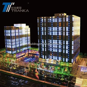 Commercial Acrylic Model Building , ho Train Scale Model Maker thumbnail-3