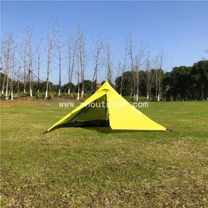 Pyramid Ultralight Camping Tent Waterproof Lightweight Tents Folding 2 Man Tent thumbnail-3
