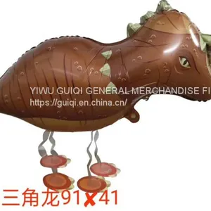 New Arrival Walking Triceratops Balloons Walking Pet Balloons Walking Animal Balloons Hot Sale thumbnail-1