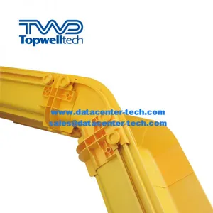 Hot Sale 2019 PVC ABS Yellow Plastic Fiber Cable Tray Trunking For Network thumbnail-1