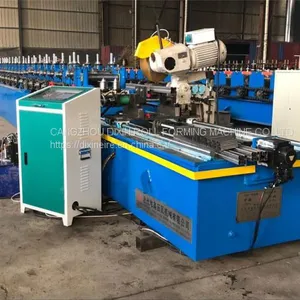 New Metal Roof Panel Light Steel Keel cd ud Stud Track Profile Roll Forming Machine thumbnail-1