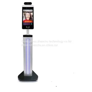 China Factory 8inch Thermal Imaging Face Recognition With Mask Temperature Scanner Infrared Human Body Temperature Measurement thumbnail-3