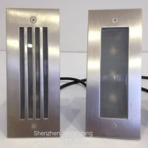 12V AC220V IP65 Outdoor 5W Wall Mount Square Recessed Led Step Light for Cinema Stair Lamp JML-OWL-H05W thumbnail-5