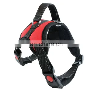 Hot Selling Dog Harness Adjustable Pet Vest Harnesses With Handle Safety Dog Chest Strap thumbnail-2