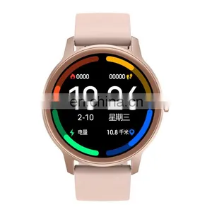 M56 Heart Rate Blood Pressure Blood Oxygen Smartwatch Women Sale Products Smart Watch 2021 thumbnail-7
